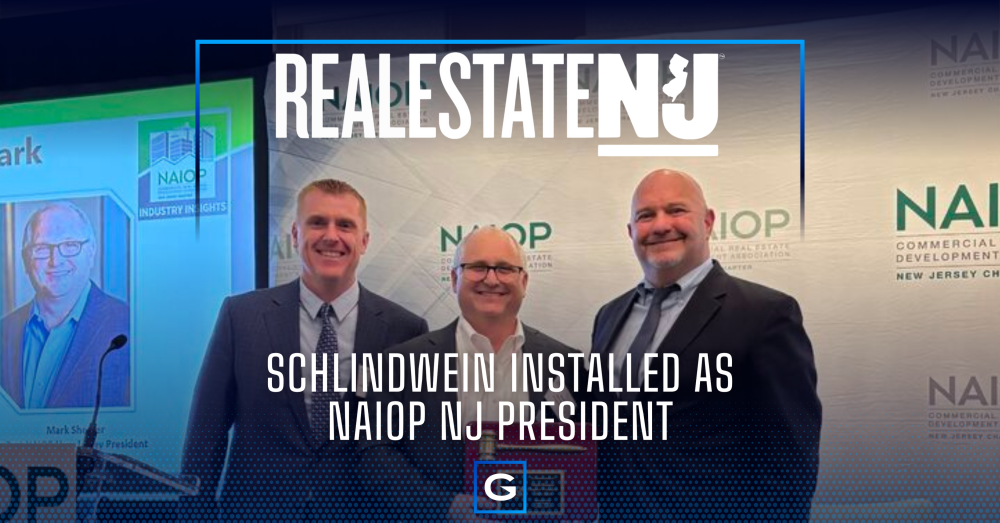 Schlindwein installed as NAIOP New Jersey president