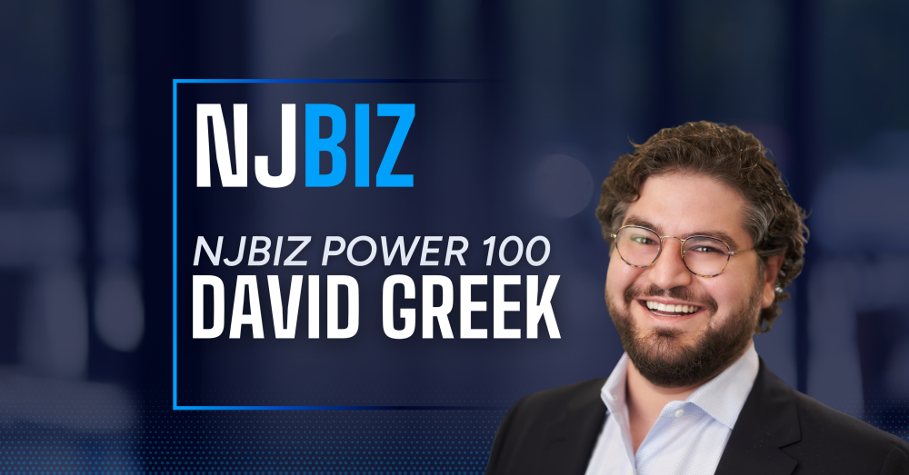 NJBIZ Power 100 — David Greek