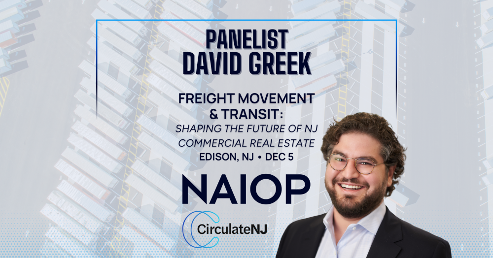 David Greek: Panelist — NAIOP Freight Movement & Transit Program